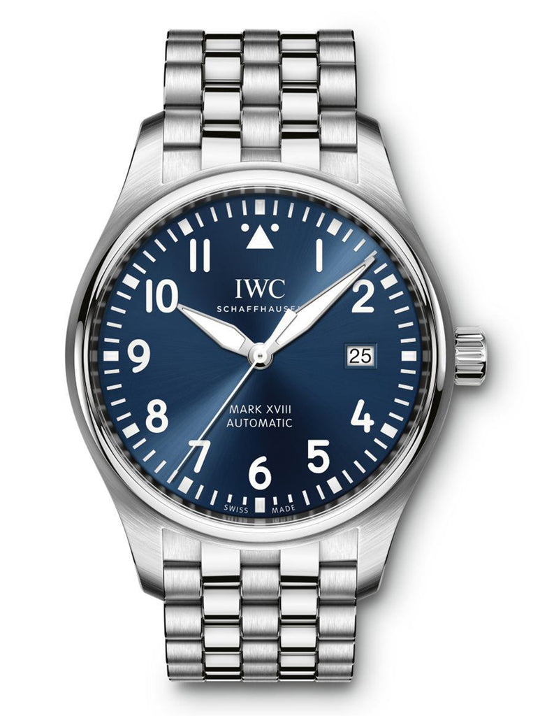 IWC Le Petit Prince XVIII Edition Blue Dial Silver Steel Strap