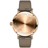 IWC Portofino Automatic Silver Dial Brown Leather Strap Watch for Men - IW357414