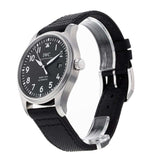 IWC Pilot's Mark XVIII 40mm Black Dial Black Leather Strap Watch for Men - IW327001