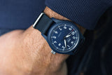 IWC Pilot’s Watch Automatic "Laureus Sport for Good" Edition Blue Dial Blue Nylon Strap Watch for Men - IW328101