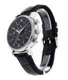 IWC Portofino Chronograph Black Dial Black Leather Strap Watch for Men - IW391008