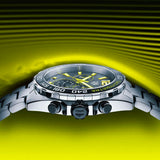 Tag Heuer Formula 1 Chronograph Grey Dial Silver Steel Strap Watch for Men - CAZ101AG.BA0842