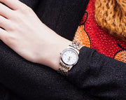 Tissot T Classic Dream Mother of Pearl Dial Two Tone Steel Strap Watch For Women - T033.210.22.111.00
