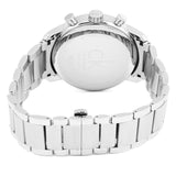 Calvin Klein Post Minimal White Dial Silver Steel Strap Watch for Men - K7627126