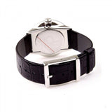 Calvin Klein Accent Black Dial Black Leather Strap Watch for Women  - K2Y2Y1C3