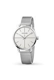 Calvin Klein Even Quartz White Dial Silver Steel Strap Watch for Women - K7B21126