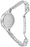 Calvin Klein Graphic Black Dial Silver Steel Strap Watch for Women - K7E23141