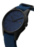 Calvin Klein Tone Blue Dial Blue NATO Strap Watch for Men - K7K514VN