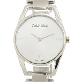 Calvin Klein Dainty Diamonds Silver Dial Sliver Steel Strap Watch for Women - K7L2314T