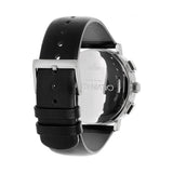 Calvin Klein Posh Black Dial Black Leather Strap Watch for Men - K8Q371C1