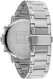 Tommy Hilfiger Chronograph Grey Dial Silver Steel Strap Watch for Men - 1710382