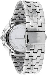 Tommy Hilfiger Jenna Quartz White Dial Silver Steel Strap Watch for Women - 1782068