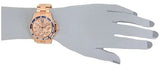 Michael Kors Everest Chronograph Rose Gold Dial Rose Gold Steel Strap Watch For Women - MK5755