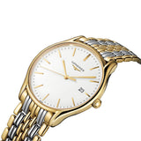 Longines Lyre Quartz White Dial Gold Stainless Steel Watch for Women - L4.859.2.12.7
