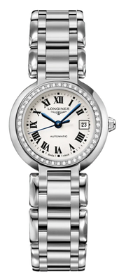 Longines PrimaLuna 26.5mm Automatic Stainless Steel Watch for Women - L8.111.0.71.6