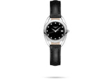 Longines Equestrian Quartz Diamond Black Dial Watch Wanita - L6.136.4.57.0