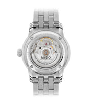 Mido Baroncelli Ii Automatic Black Dial Silver Steel Strap Watch For Men - M8600.4.18.1