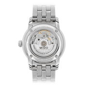 Mido Baroncelli III Automatic Silver Dial Silver Steel Strap Watch For Men - M8600.4.21.1