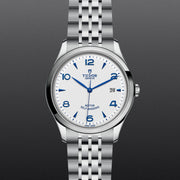 Tudor 1926 Automatic White Dial Silver Steel Strap Watch for Men - M91650-0005