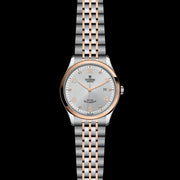 Tudor 1926 Automatic Diamonds Silver Dial Two Tone Steel Strap Watch for Men - M91651-0002