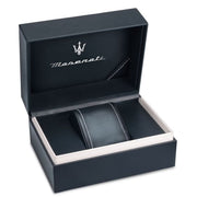 Maserati SFIDA Chronograph Black Dial Black Steel Strap Watch For Men - R8873640011