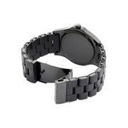 Marc Jacobs Pelly Black Dial Black Steel Strap Watch for Women - MBM2510