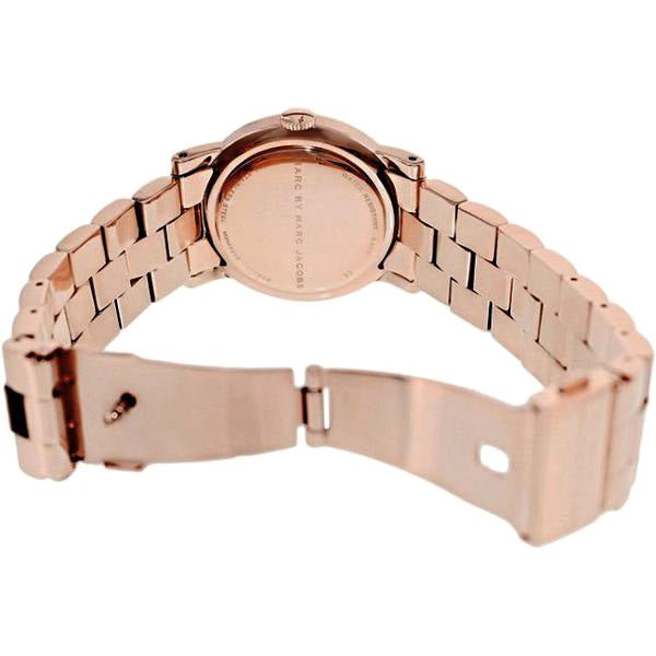 Marc Jacobs Amy Rose Gold Dial Rose Gold Steel Strap Watch  display picture 3