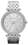 Michael Kors Darci Silver Dial Silver Stainless Steel Strap Watch for Women - MK3190