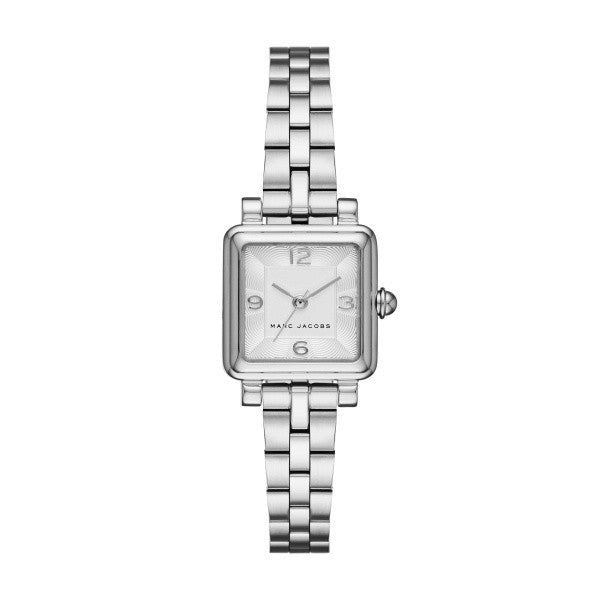 Marc Jacobs Vic Silver Dial Silver Steel Strap Watch for Women display picture 2