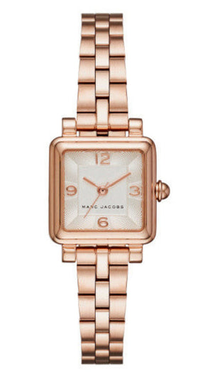 Marc Jacobs Vic Silver Dial Rose Gold Steel Strap Watch for Women - MJ3530
