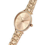 Michael Kors Pyper Quartz Rose Gold Dial Rose Gold Steel Strap Watch For Women - MK1040