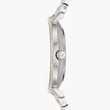 Michael Kors Pyper Quartz Mother of Pearl White Dial Two Tone Steel Strap Watch For Women - MK1066