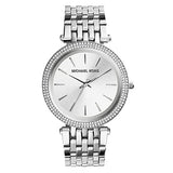 Michael Kors Darci Silver Dial Silver Stainless Steel Strap Watch for Women - MK3364