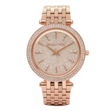 Michael Kors Darci Rose Gold Dial Steel Strap Watch for Women - MK3399