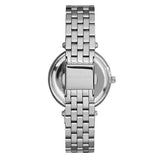 Michael Kors Darci Rose Gold Dial Silver Steel Strap Watch for Women - MK3446