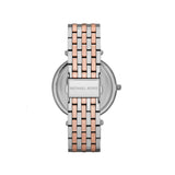 Michael Kors Darci Rose Gold Dial Two Tone Steel Strap Watch for Women - MK3726