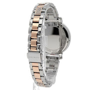 Michael Kors Sophie Chronograph Silver Dial Two Tone Steel Strap Watch For Women - MK3880