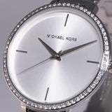 Michael Kors Charley Quartz Silver Dial Silver Steel Strap Watch for Women - MK4398