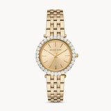 Michael Kors Darci Analog Gold Dial Gold Steel Strap Watch For Women - MK4513