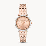 Michael Kors Darci Quartz Rose Gold Dial Rose Gold Steel Strap Watch For Women - MK4514