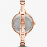 Michael Kors Naia Quartz Rose Gold Dial Rose Gold Steel Strap Watch for Women - MK4679