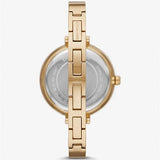 Michael Kors Naia Quartz Gold Dial Gold Steel Strap Watch for Women - MK4687