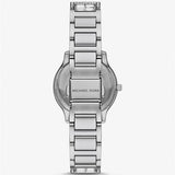 Michael Kors Sage Pavé Crystals Silver Dial Silver Steel Strap Watch for Women - MK4825LE