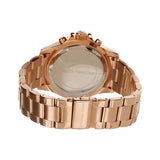 Michael Kors Everest Chronograph Rose Gold Dial Rose Gold Steel Strap Watch For Women - MK5755