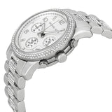 Michael Kors Runway White Dial Silver Steel Strap Watch for Women - MK5825