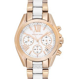 Michael Kors Bradshaw Silver Dial Two Tone Steel Strap Watch for Women - MK5907