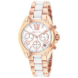 Michael Kors Bradshaw Silver Dial Two Tone Steel Strap Watch for Women - MK5907