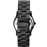 Michael Kors Runway Black Dial Black Steel Strap Watch for Women - MK6057