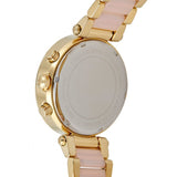 Michael Kors Parker Gold Dial Two Tone Steel Strap Watch for Women - MK6326