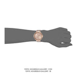 Michael Kors Garner Quartz Rose Gold Dial Rose Gold Steel Strap Watch For Women - MK6409